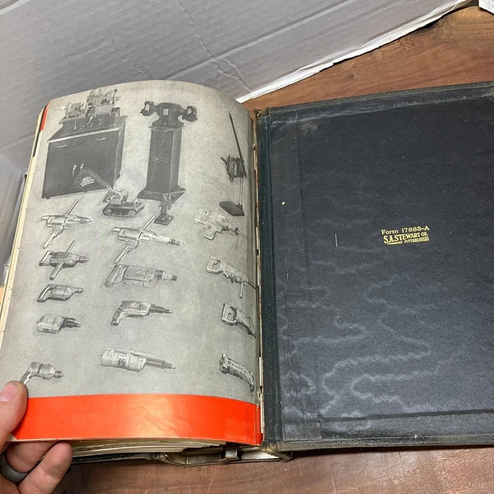 Westinghouse Vintage Tool Catalogs Binder 1952-1953 Industrial Collectible